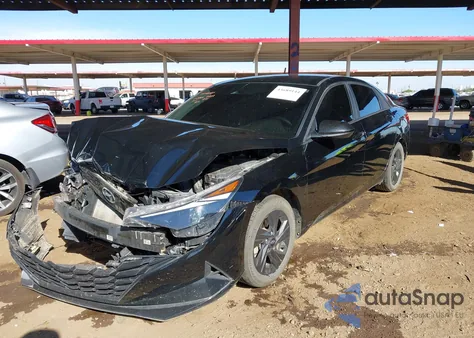 2022 Hyundai Elantra Sel z USA, uszkodzony, nr VIN KMHLM4AG8NU242860